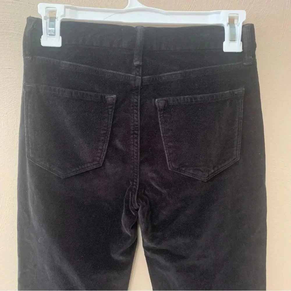 Frame Le Crop Mini Boot Velvet Pants